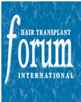 Logo of the Hair Transplant Forum International, featuring the word "forum" prominently displayed in white against a blue background. The logo represents a community focused on hair restoration discussions, resources, and support for individuals considering hair transplant procedures. Ideal for those seeking information on hair loss solutions and connecting with professionals in the field.
