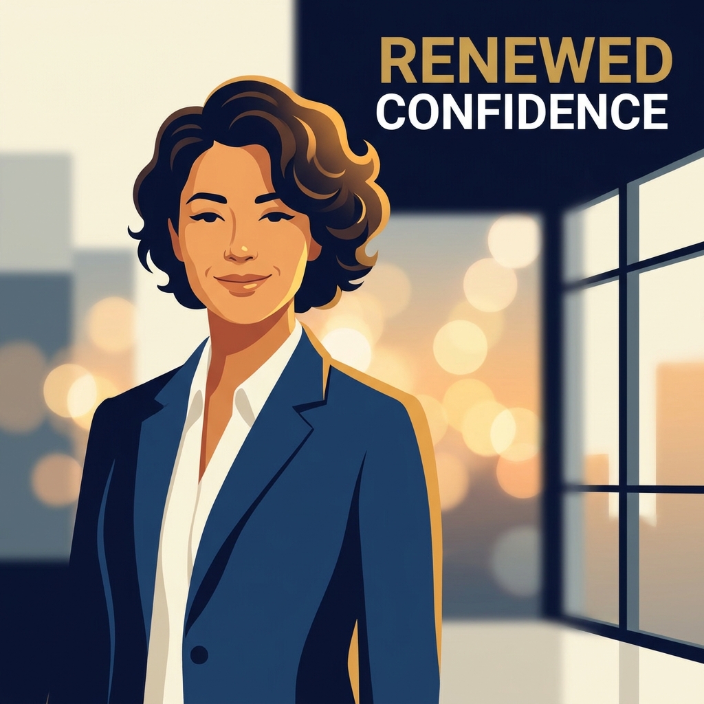 Confident person with healthy hair representing androgenetic alopecia treatment options in 2026
