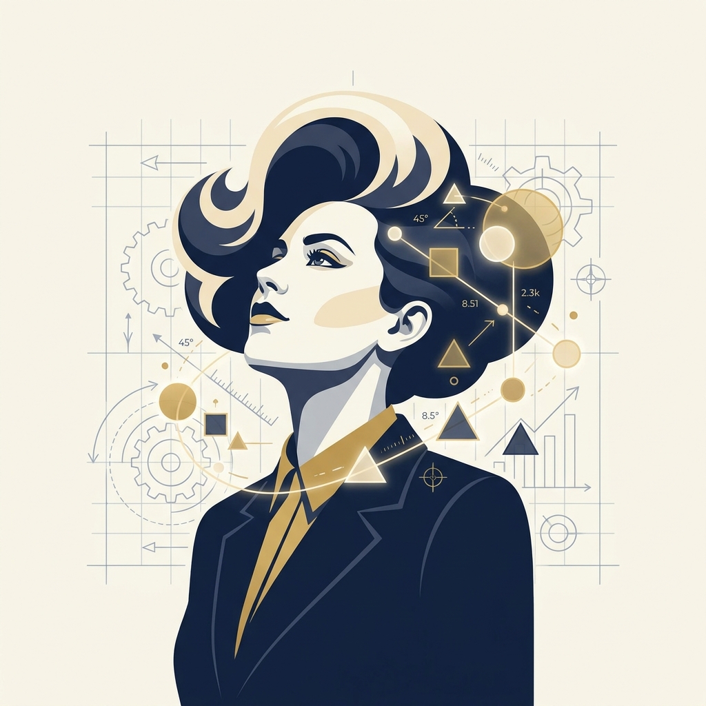 Illustrated figure with full hair surrounded by subtle data graphics, representing how many grafts you need for full coverage