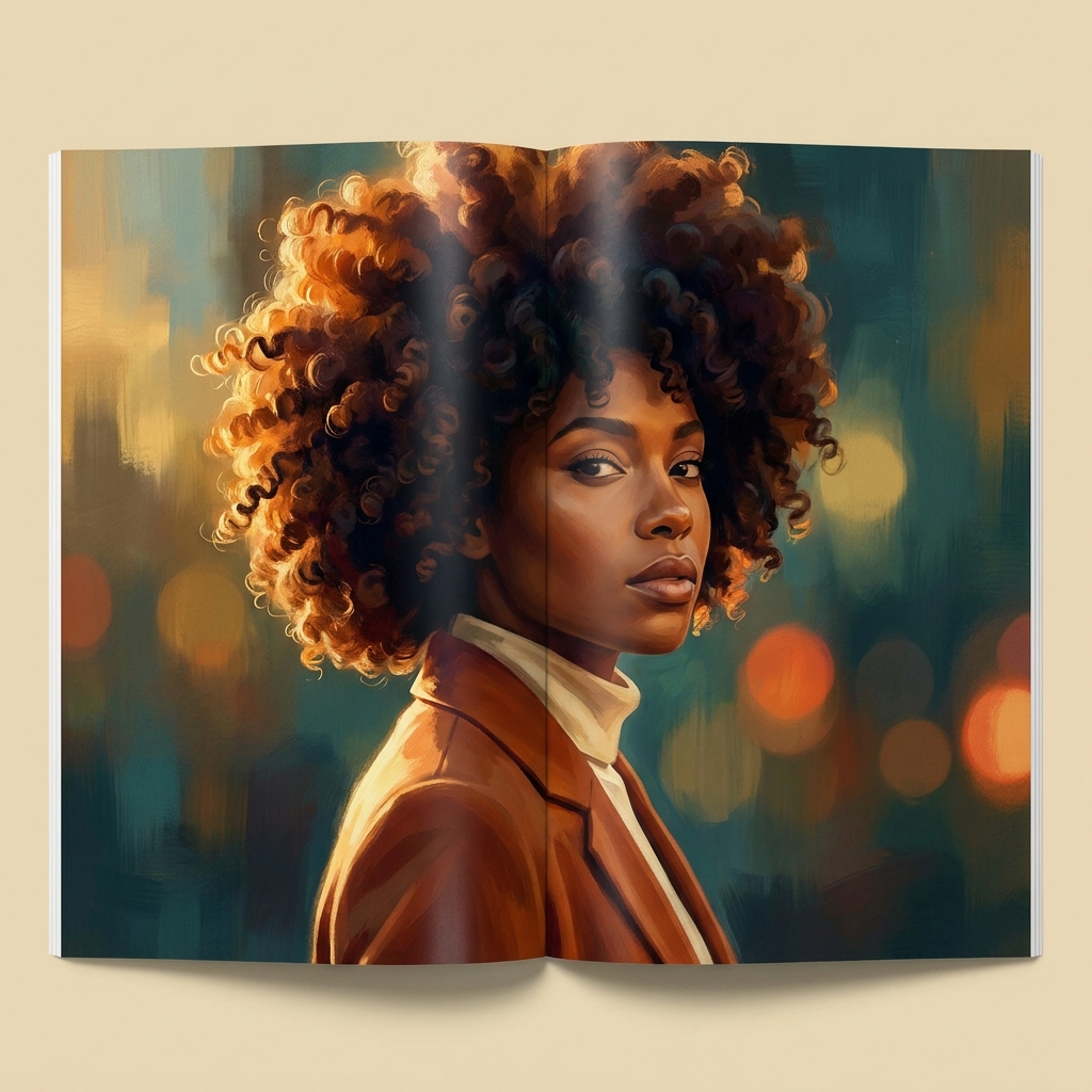 Person with healthy, voluminous Afro-textured hair symbolizing successful hair transplant results for Afro-textured hair