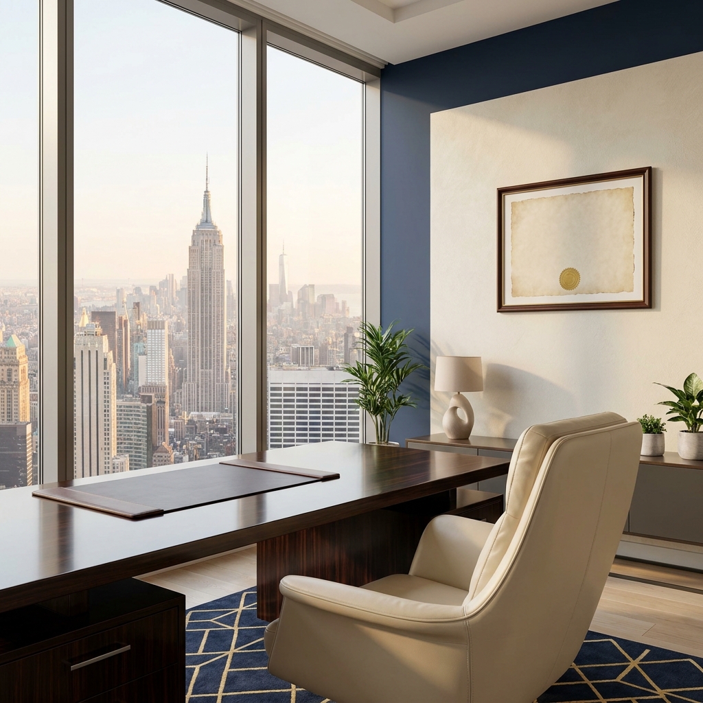 Elegant medical office representing trusted hair restoration in New York standards